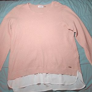 Rose Pink Formal Sweater